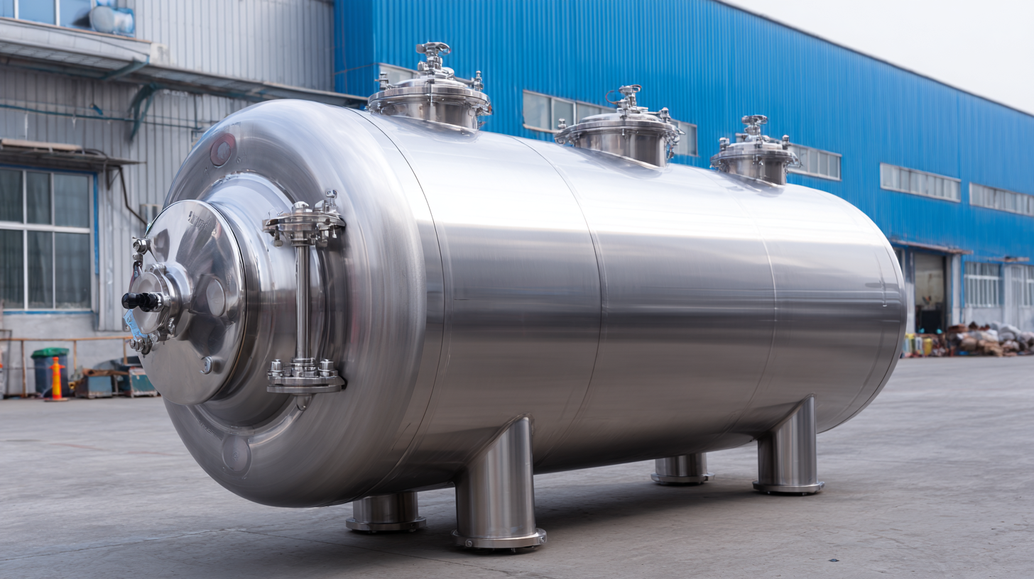 Ultimate Guide to Choosing the Right Stainless Pressure Tank for Your Needs
