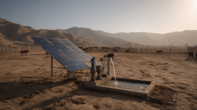 Unleashing the Power of Solar DC Surface Water Pumps for Sustainable Agriculture Solutions