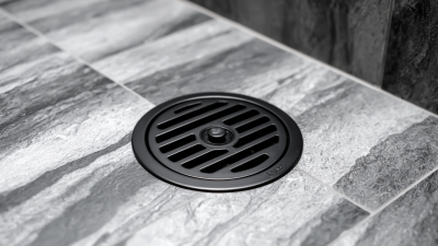 The Benefits of Choosing a Stainless Steel Matte Black Floor Drain for Modern Interiors