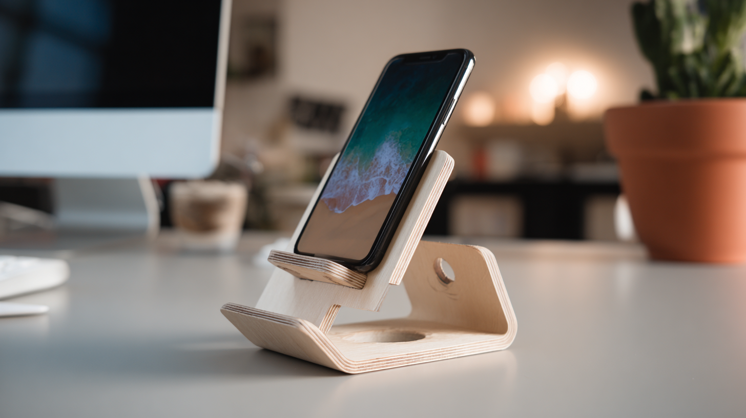 Transform Your Desk with the Ultimate Simple Phone Stand: Stylish, Functional, and Affordable