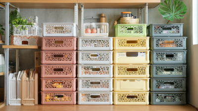 Maximize Space Efficiency with Versatile Plastic Stacking Shelves for Your Home and Office