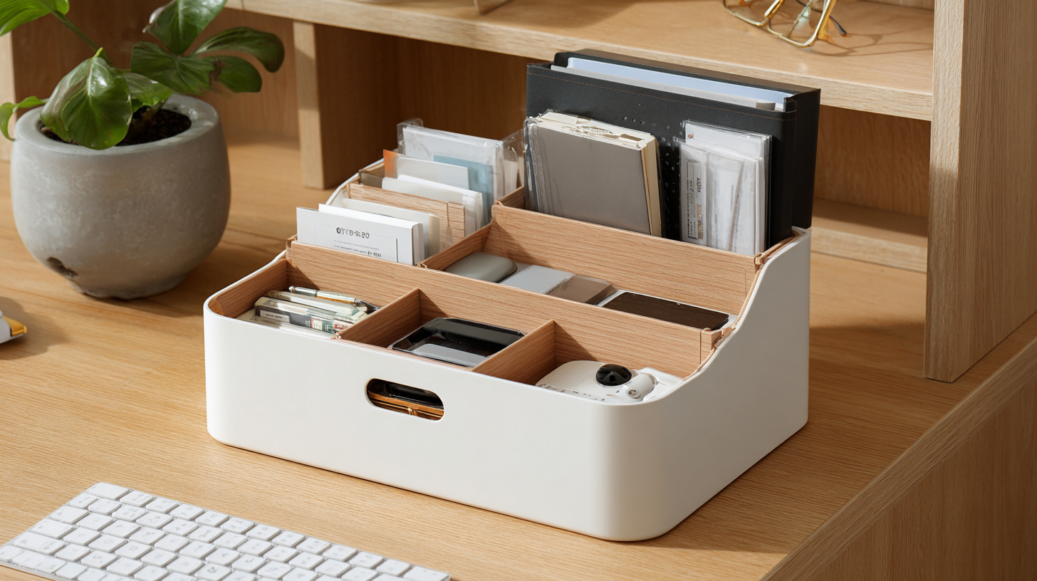 The Ultimate Guide to Organizing Your Home with a Stylish Desktop Storage Box