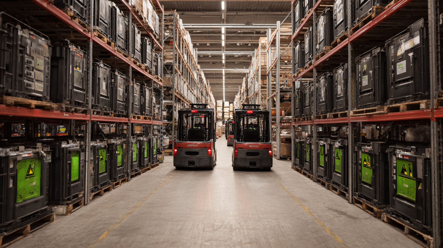 Maximizing Efficiency with Advanced Forklift Battery Management Systems and Data Analytics
