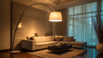 Innovative Designs in Arc Floor Lamps Transforming Modern Living Spaces