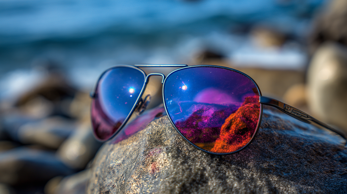 Experience the Ultimate Protection with Stylish Mirrored Polarized Sunglasses