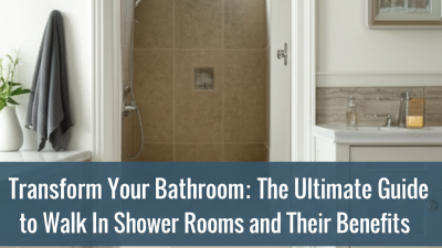 Transform Your Bathroom: The Ultimate Guide to Walk In Shower Rooms and Their Benefits