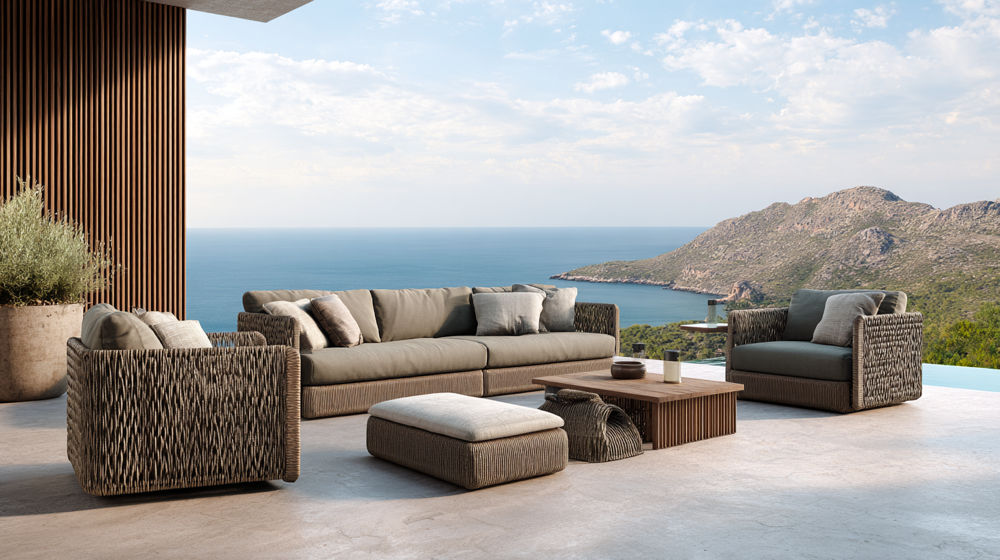 Elevate Your Outdoors with Luxury Outdoor Furniture Set Trends for 2024