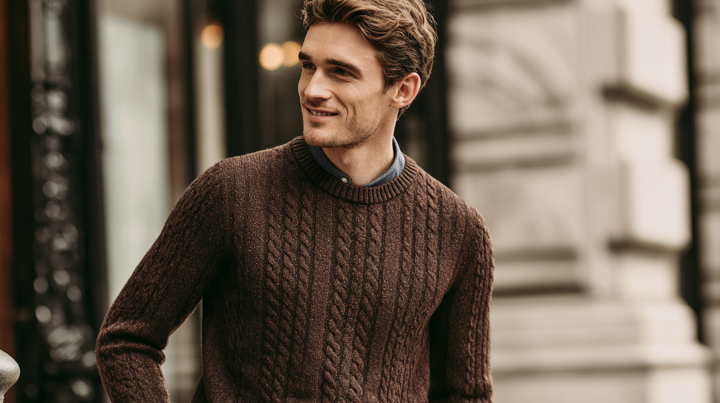 Exploring the Rise of Sustainable Knit Pullover Sweaters for Men: Trends and Eco-Friendly Materials