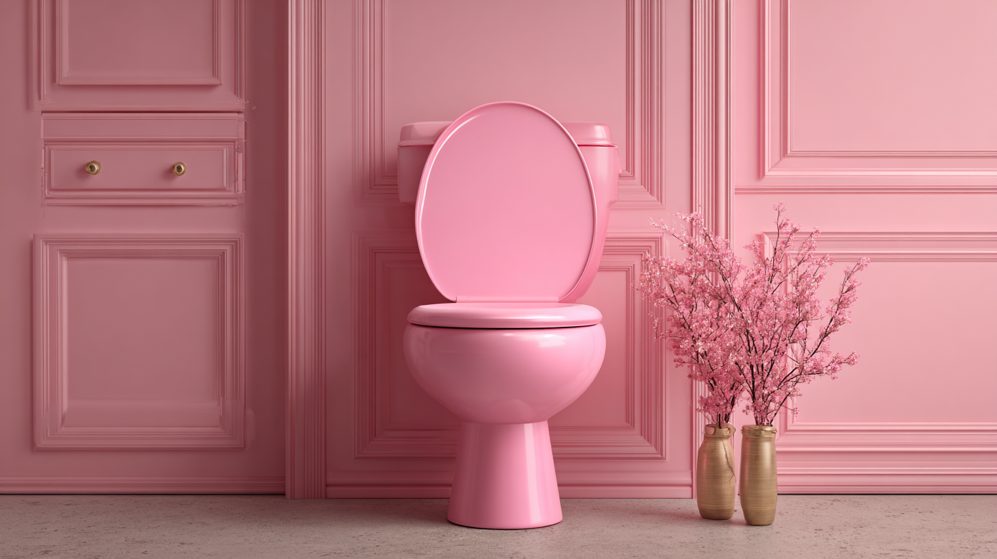 Transform Your Bathroom Aesthetics: The Rise of the Pink Toilet Seat in Modern Home Design
