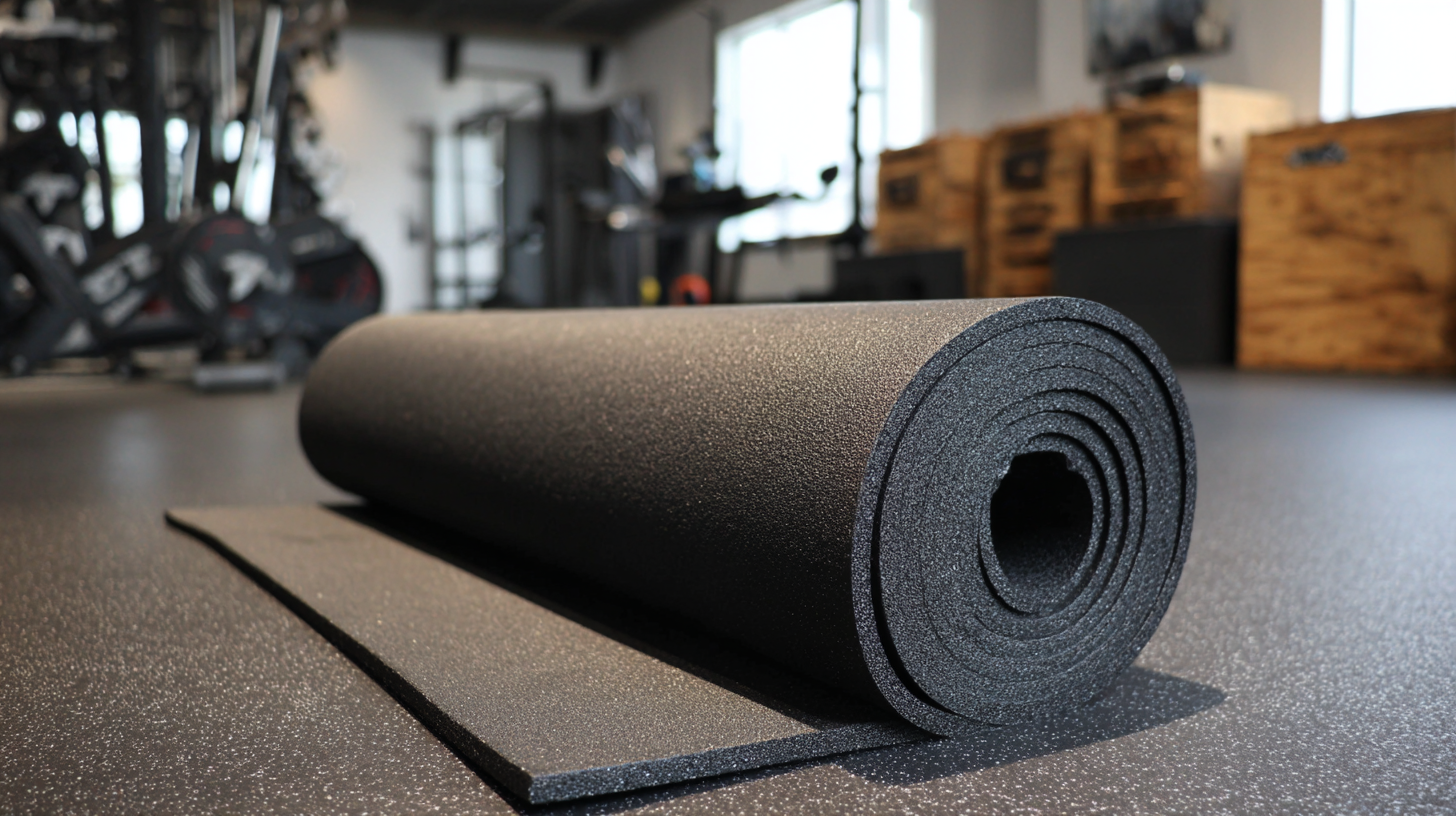 The Benefits of Choosing Rubber Floor Rolls for Your Home Gym