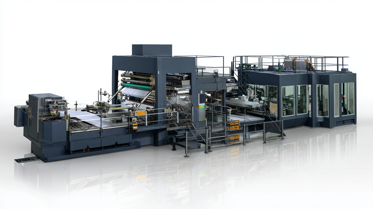 Автоматическая фальцовочная машина для эффективного производства с высокой производительностью до 4000 листов в час