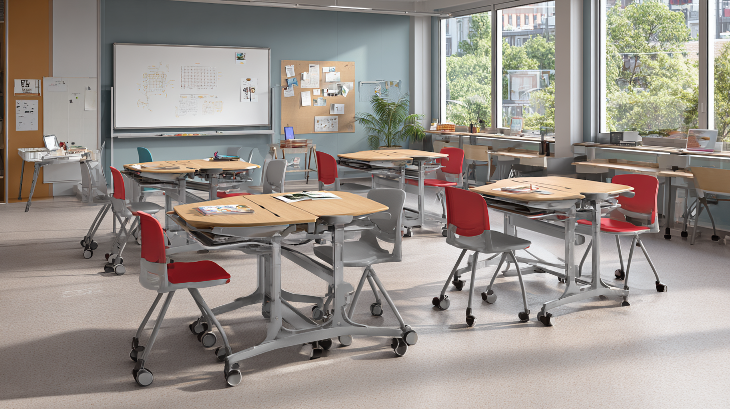 Transform Learning Spaces: The Rise of Ergonomic Classroom Chairs with Integrated Tables in Education