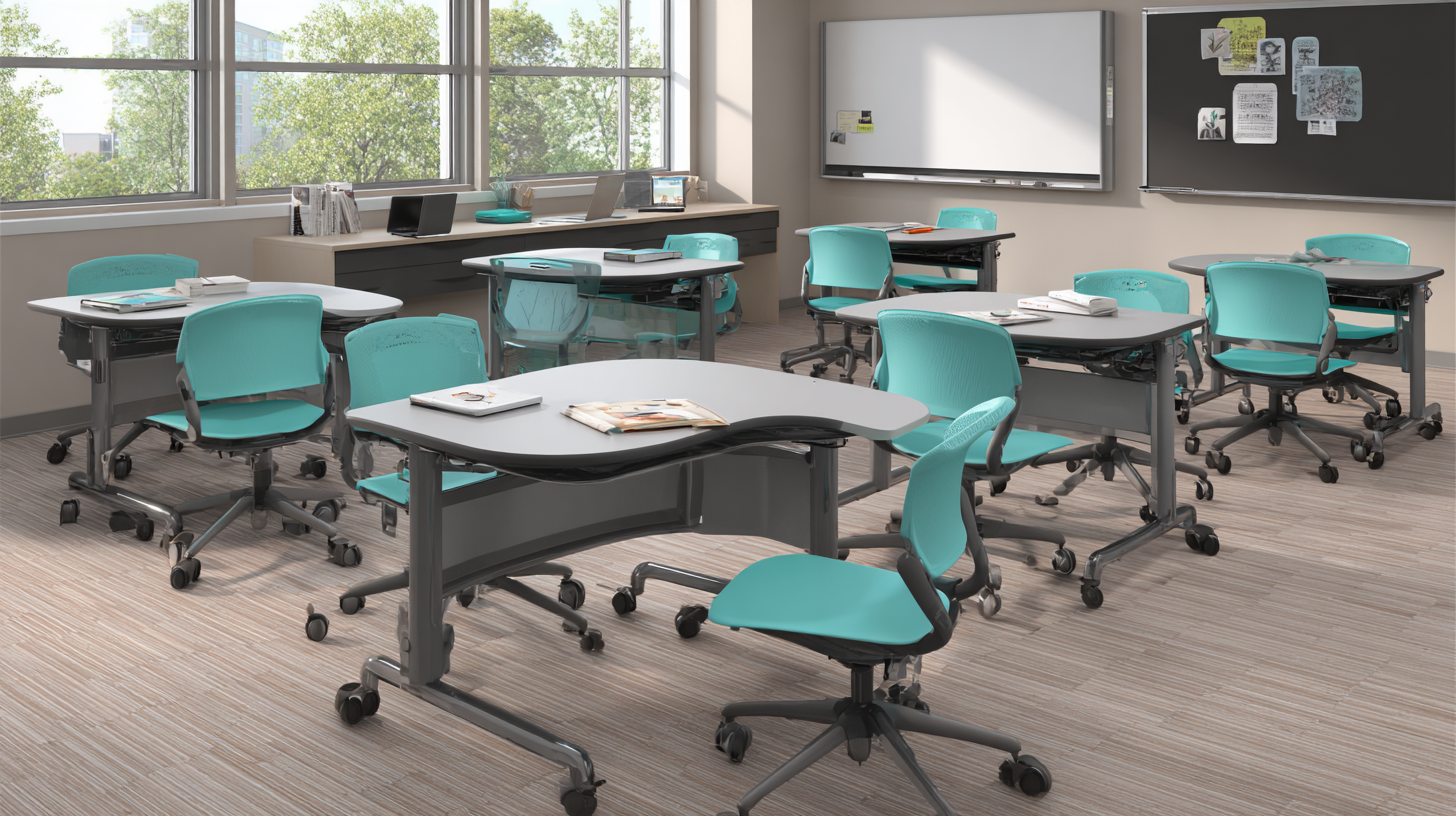 Transform Learning Spaces: The Rise of Ergonomic Classroom Chairs with Integrated Tables in Education