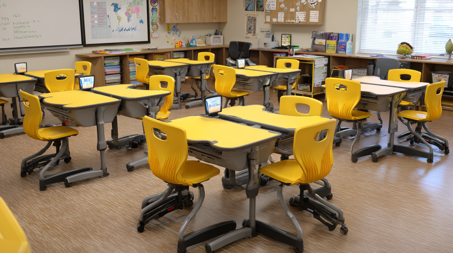 Transform Learning Spaces: The Rise of Ergonomic Classroom Chairs with Integrated Tables in Education