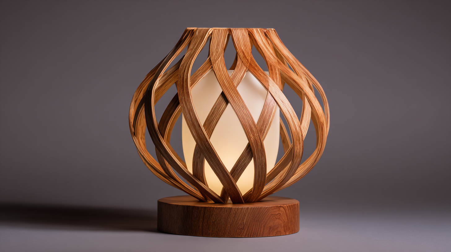 Exploring the Art of Crafting Sustainable Wooden Lamp Tables for Modern Homes