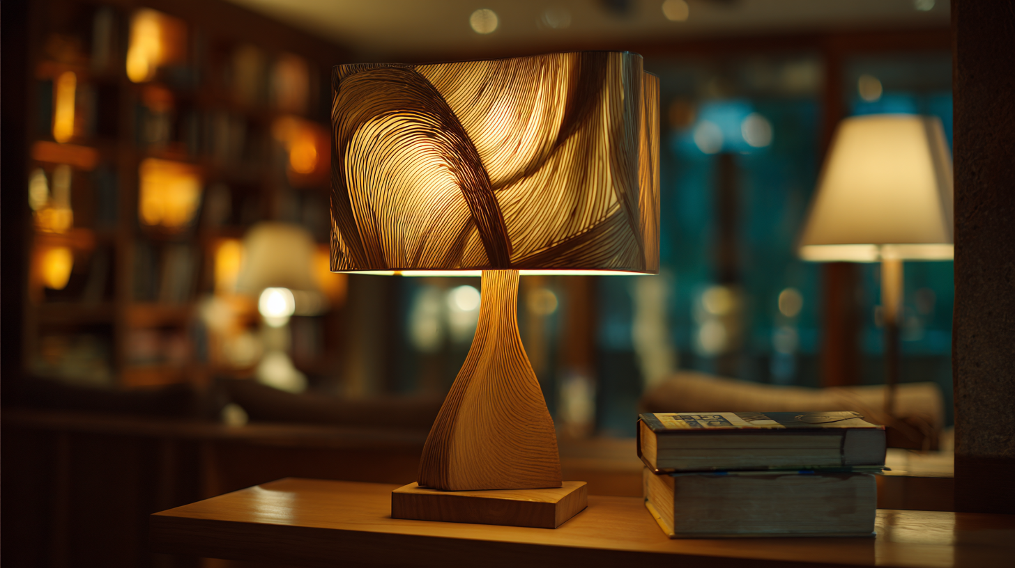 Exploring the Art of Crafting Sustainable Wooden Lamp Tables for Modern Homes