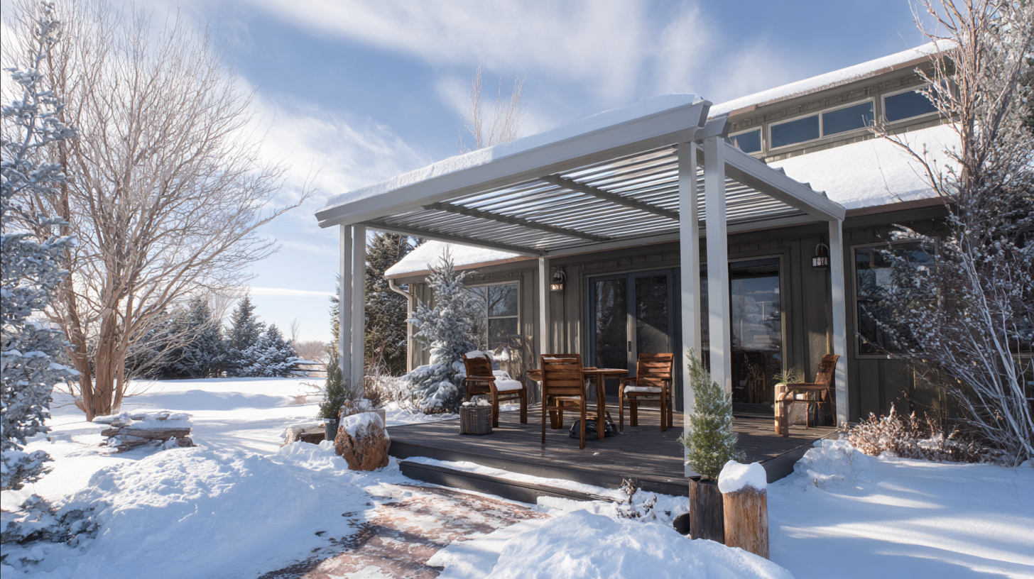 Maximizing Outdoor Comfort with the Innovative Snow Load Pergola System