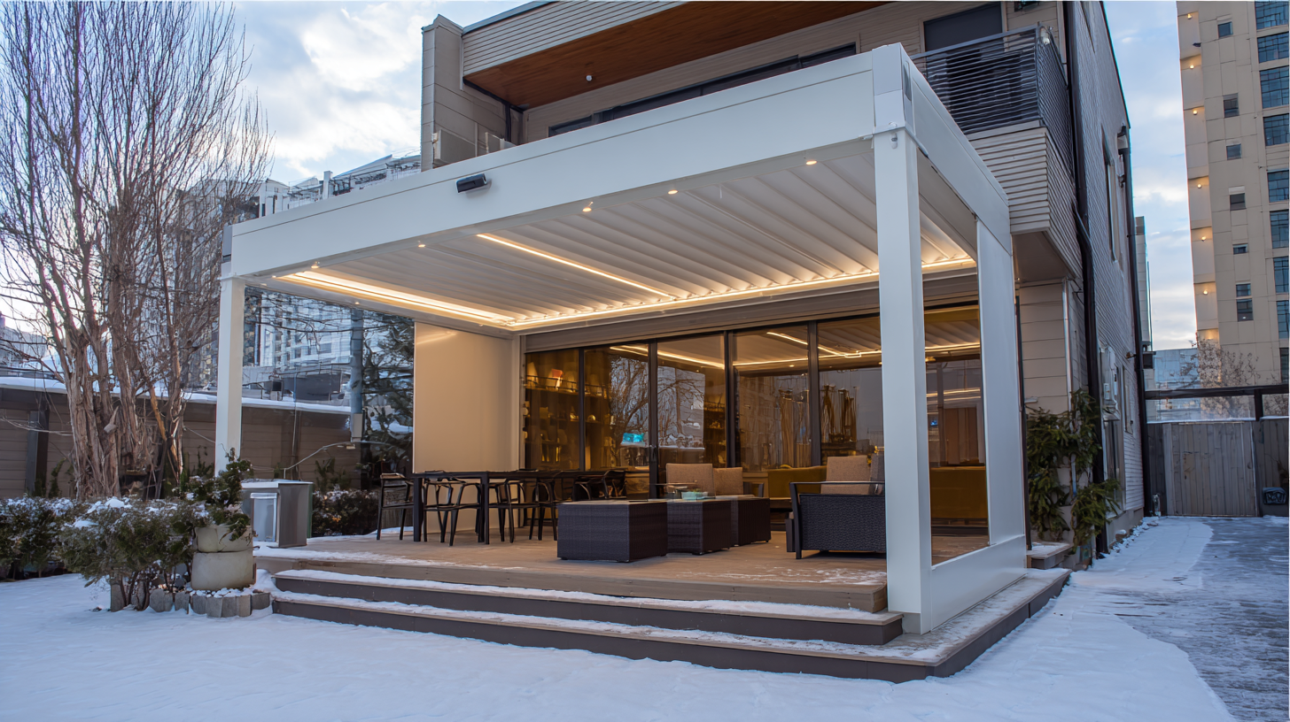 Maximizing Outdoor Comfort with the Innovative Snow Load Pergola System