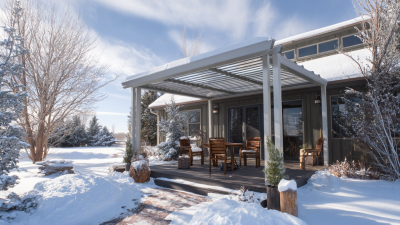 Maximizing Outdoor Comfort with the Innovative Snow Load Pergola System