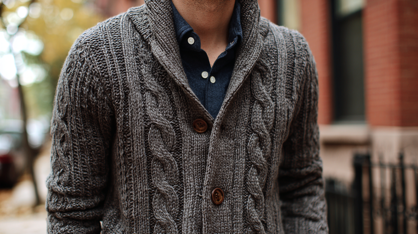 Ultimate Guide to Choosing the Perfect Cable Knit Cardigan for Men