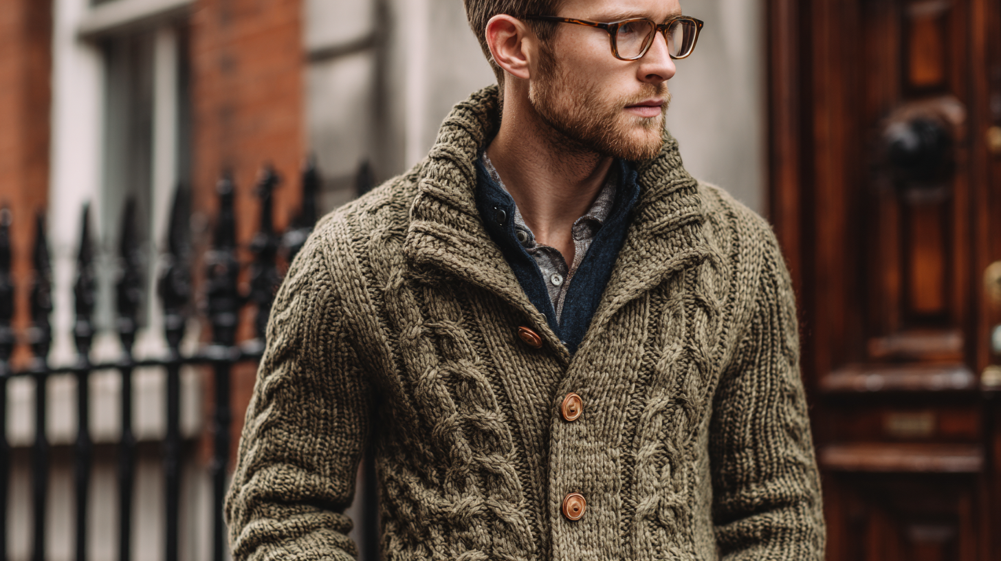 Ultimate Guide to Choosing the Perfect Cable Knit Cardigan for Men