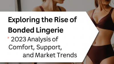 Exploring the Rise of Bonded Lingerie: A 2023 Analysis of Comfort, Support, and Market Trends