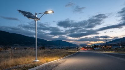 Exploring the Efficiency of 400 Watt Solar Street Lights in Urban Sustainability Initiatives