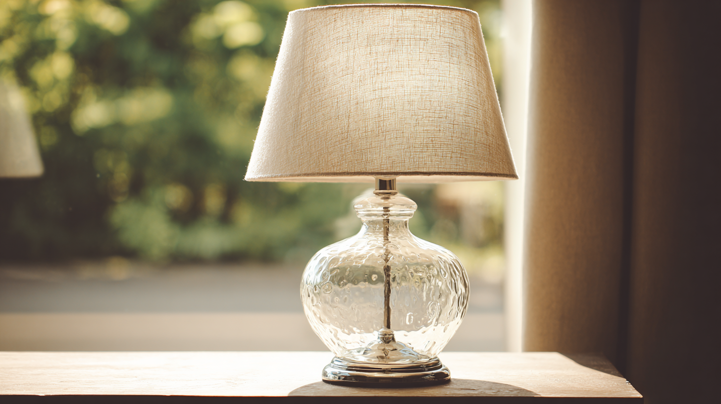 Transform Your Space: The Ultimate Guide to Choosing the Perfect Glass Table Lamp