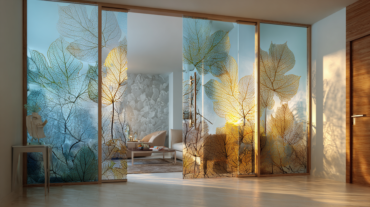 Innovative Design Ideas for Your Home Featuring Stunning Printed Glass Doors