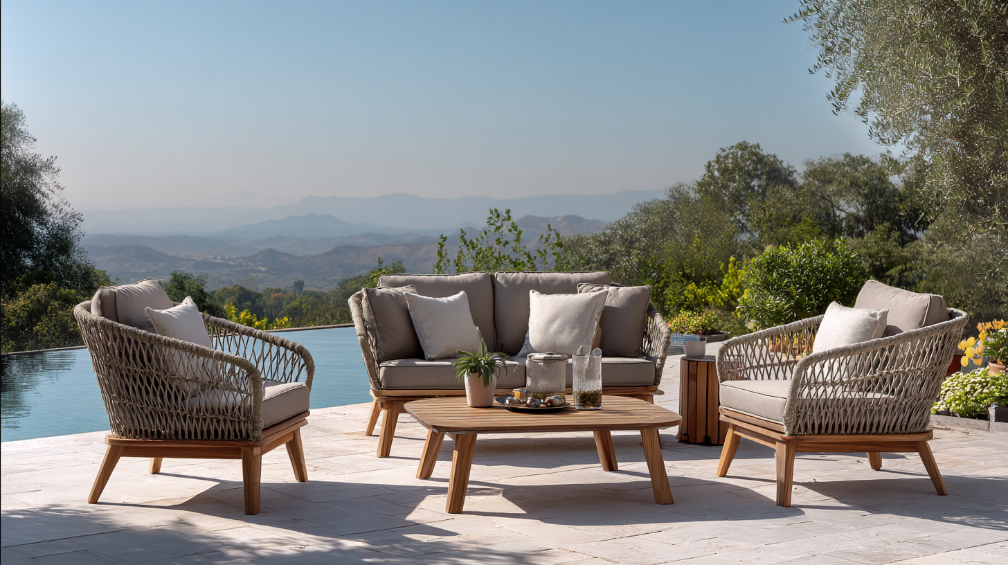 Discover the Benefits of Outdoor Rope Furniture for Your Garden Retreat