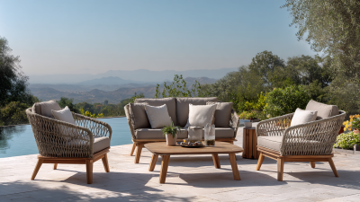 Discover the Benefits of Outdoor Rope Furniture for Your Garden Retreat