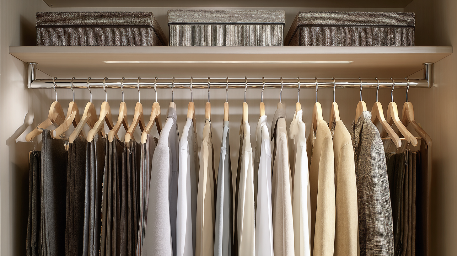 Maximize Your Closet Space: Innovative Uses for Wardrobe Hanging Rails in Small Homes