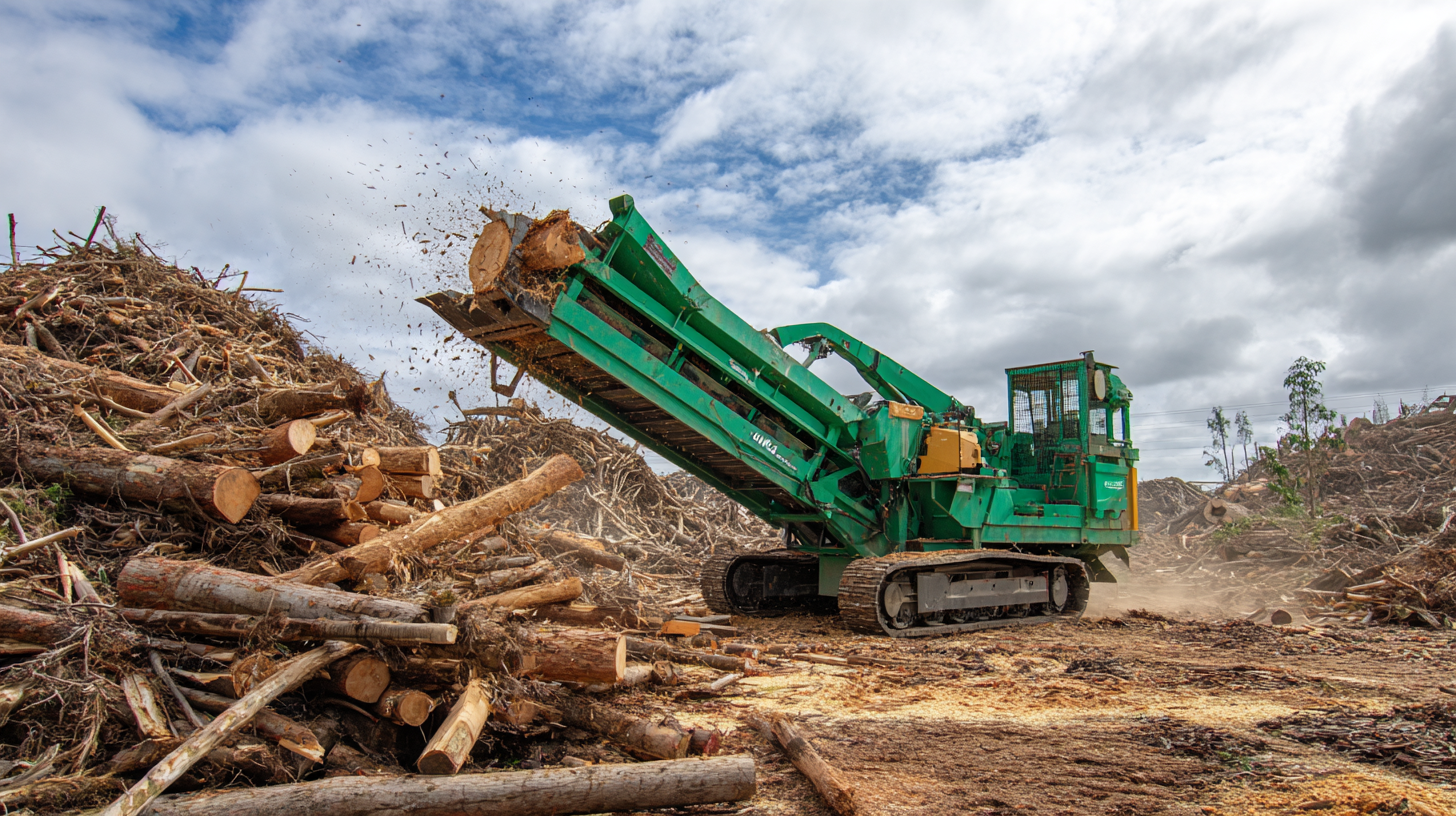 Maximize Your Wood Waste with Innovative Wood Shredders: Transforming 15 Million Tons of Wood Debris Annually