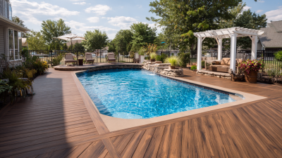 Maximize Your Outdoor Space with Sustainable Pool WPC Materials for Eco Friendly Living