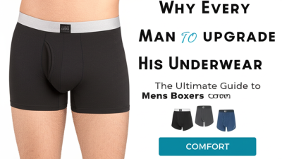 Why Every Man Needs to Upgrade His Underwear: The Ultimate Guide to Mens Boxers Comfort