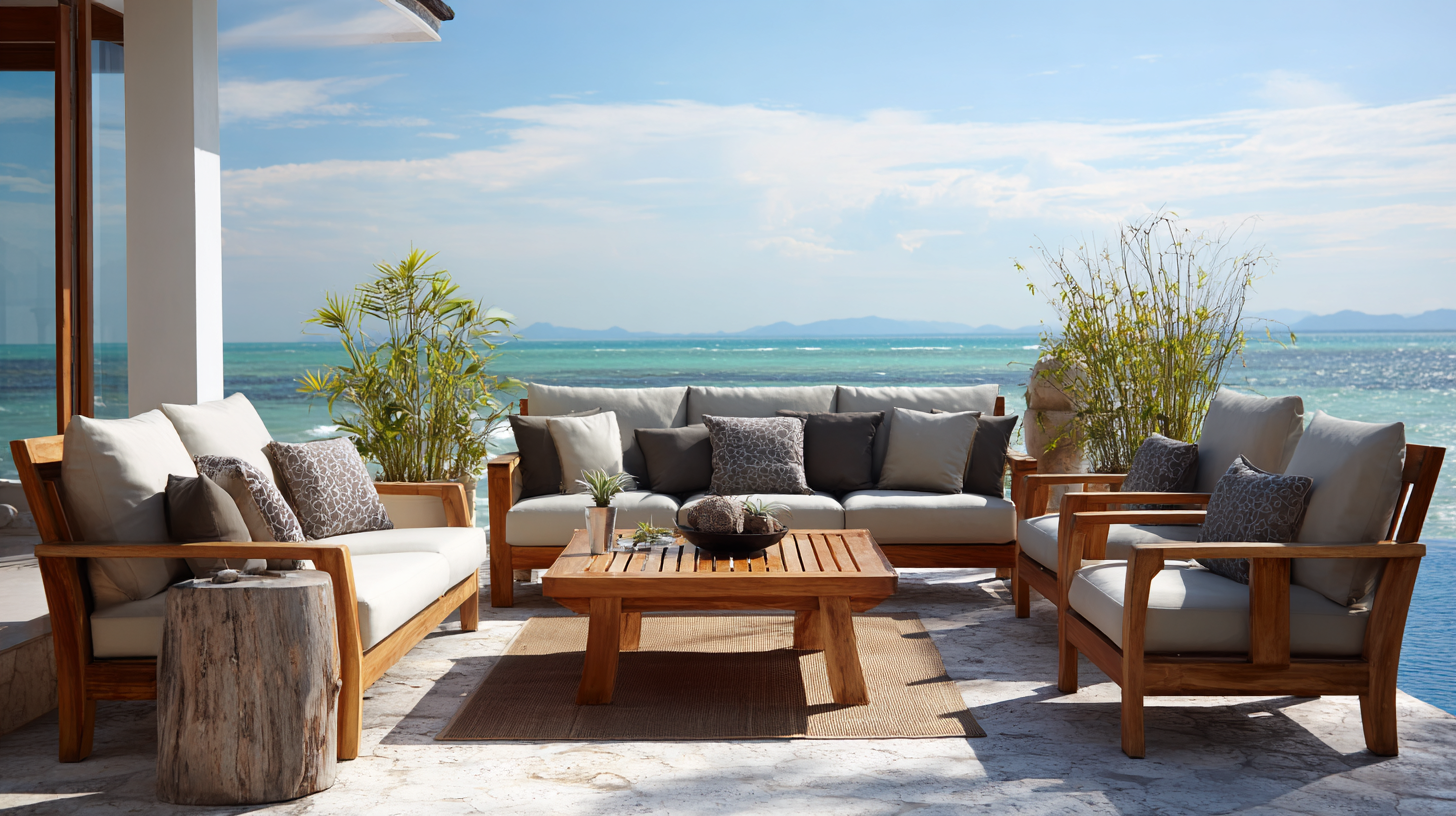 Why Teak Outdoor Furniture is the Ultimate Choice for Sustainable Luxury Living
