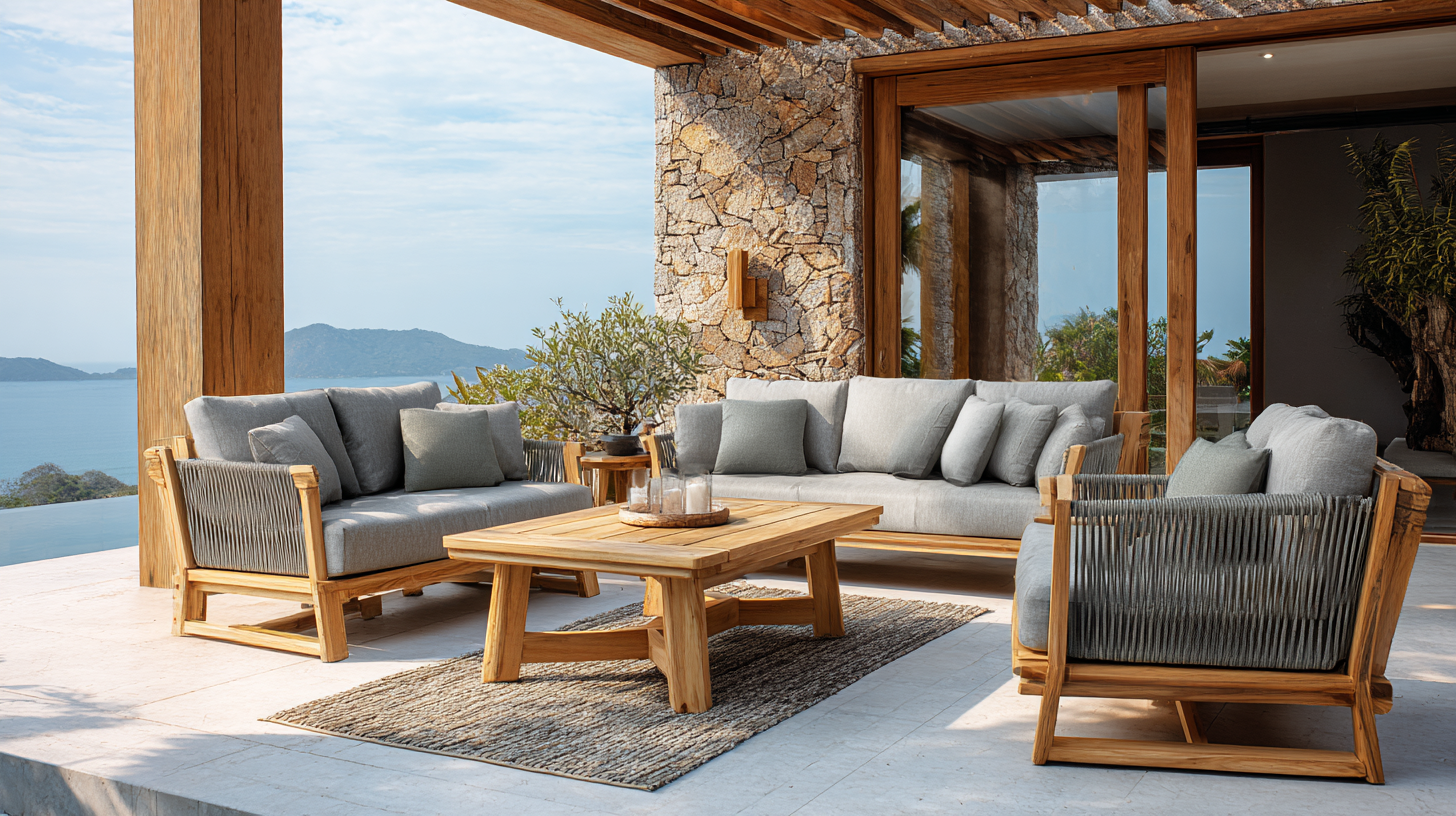 Why Teak Outdoor Furniture is the Ultimate Choice for Sustainable Luxury Living