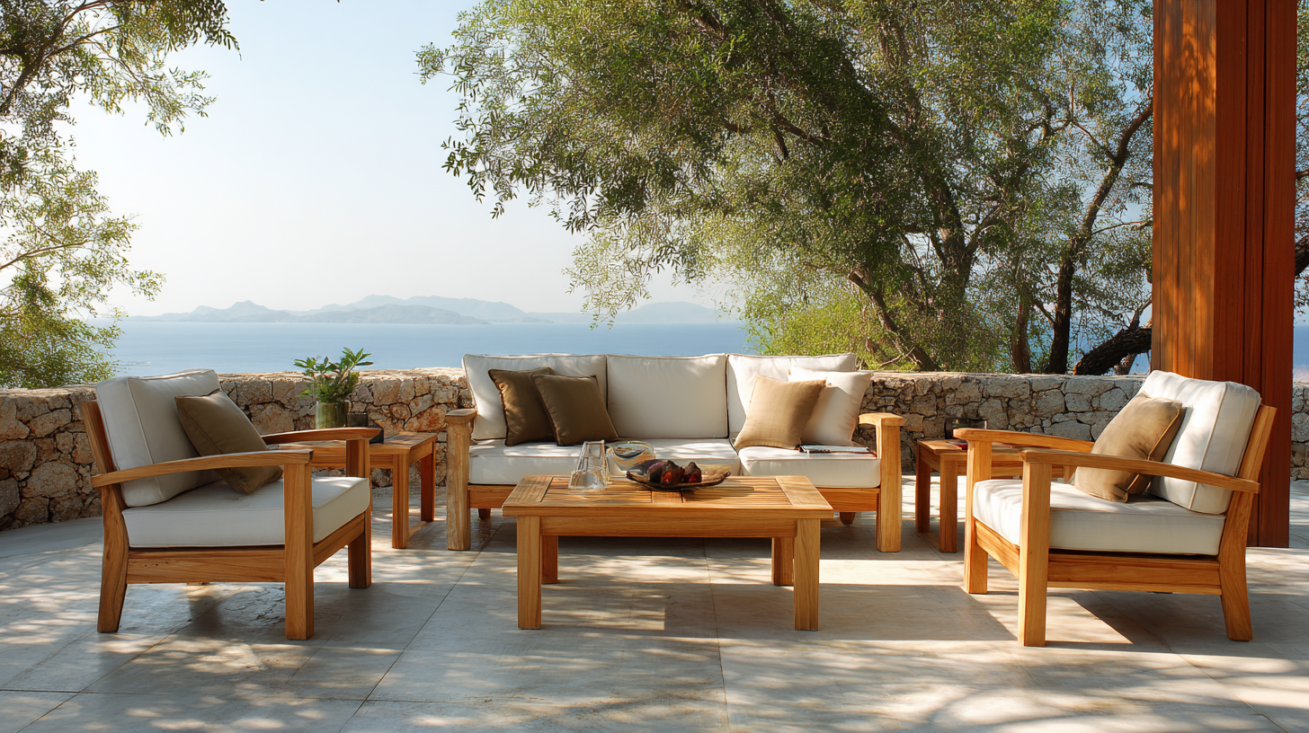 Why Teak Outdoor Furniture is the Ultimate Choice for Sustainable Luxury Living
