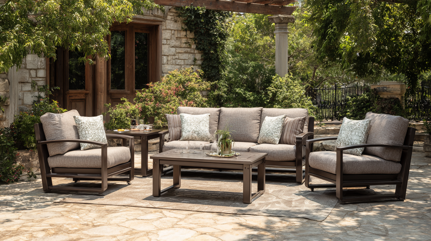 Transform Your Outdoor Space: The Ultimate Guide to Choosing the Perfect Aluminum Patio Furniture Set