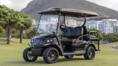 The Rise of Luxury Black Golf Carts and Their Impact on Modern Golfing Experience