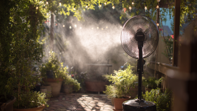 How Exterior Misting Fans Transform Outdoor Spaces into Comfortable Oases