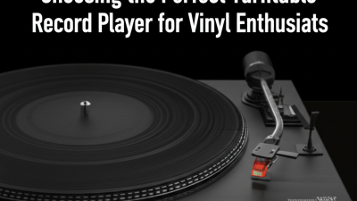 Der ultimative Leitfaden zur Auswahl des perfekten Plattenspielers für Vinyl-Liebhaber