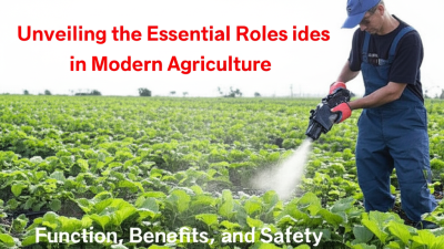 Unveiling the Essential Roles of Pesticides in Modern Agriculture: Function, Benefits, and Safety