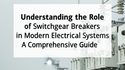 Understanding the Role of Switchgear Breakers in Modern Electrical Systems: A Comprehensive Guide
