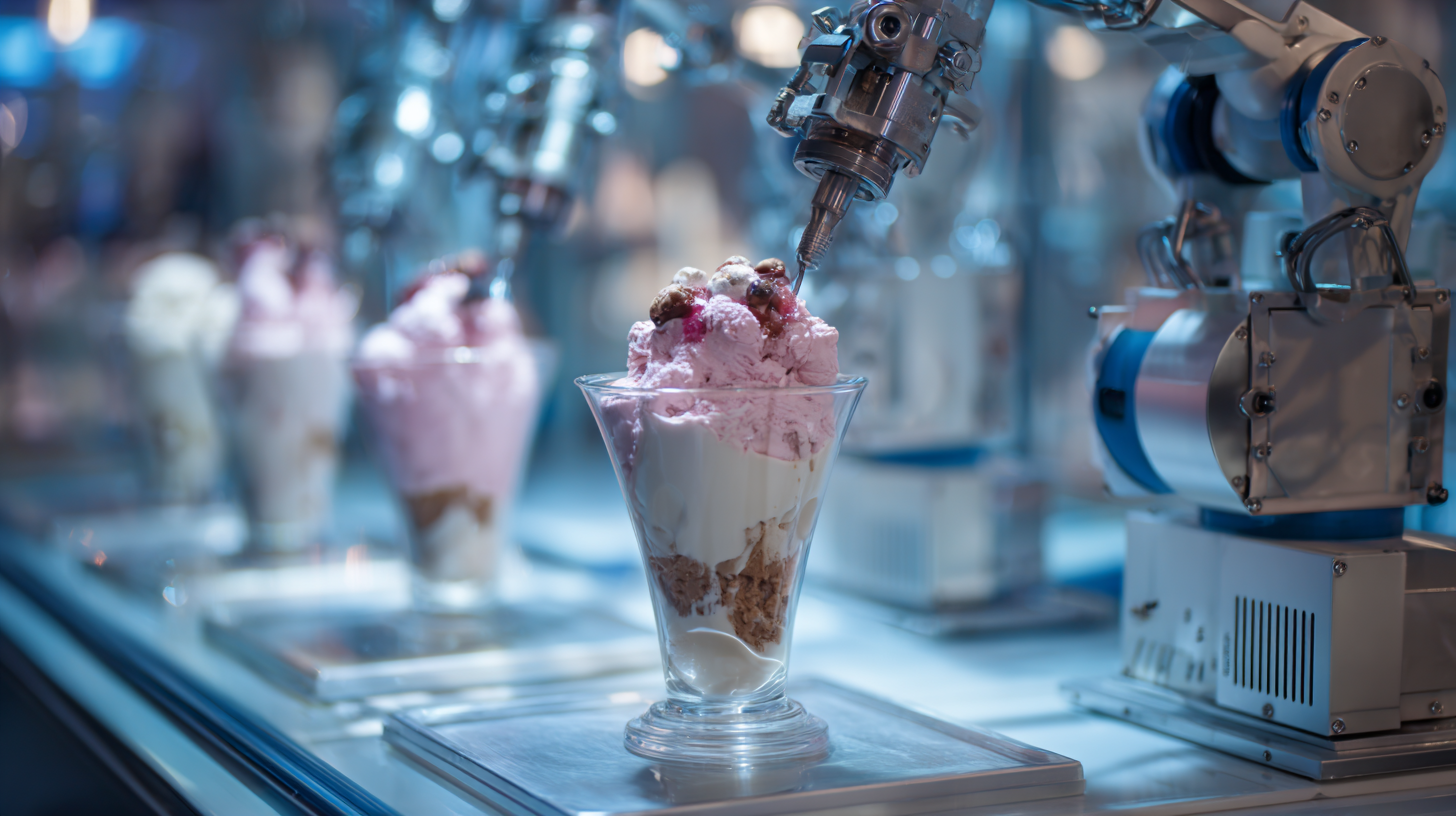 The Future of Dessert Innovation with Ice Cream Robots Transforming Sweet Treat Experiences