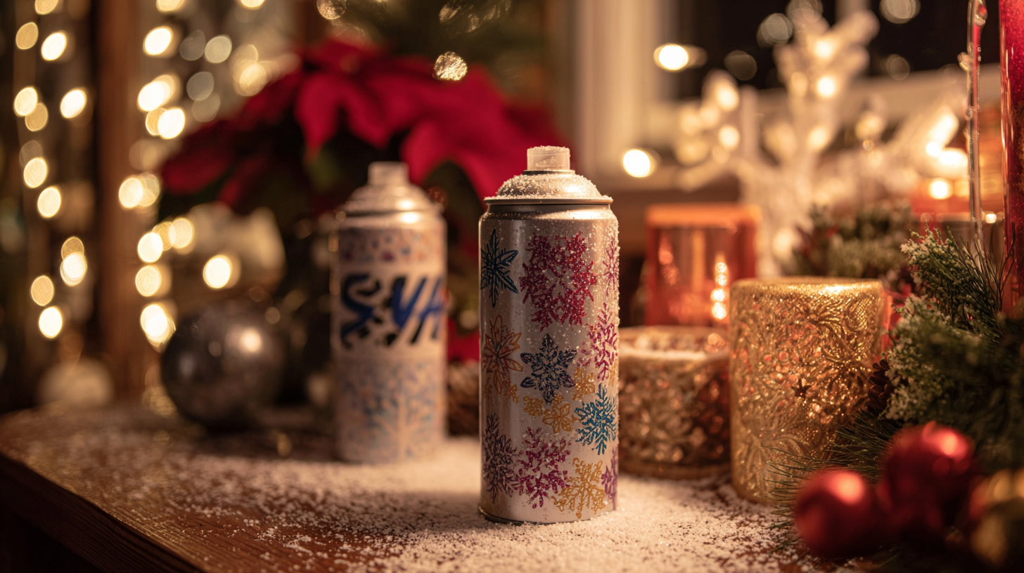 Transform Your Winter Wonderland: Creative Uses for Snow Spray Can in Holiday Decor