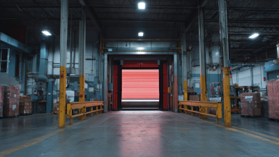 Revolutionizing Efficiency with High Speed Cold Storage Door Innovations