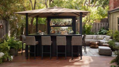 Transform Your Backyard: Elevate Summer Gatherings with the Perfect Outdoor Bar Table
