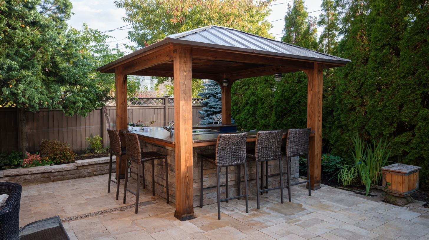 Transform Your Backyard: Elevate Summer Gatherings with the Perfect Outdoor Bar Table