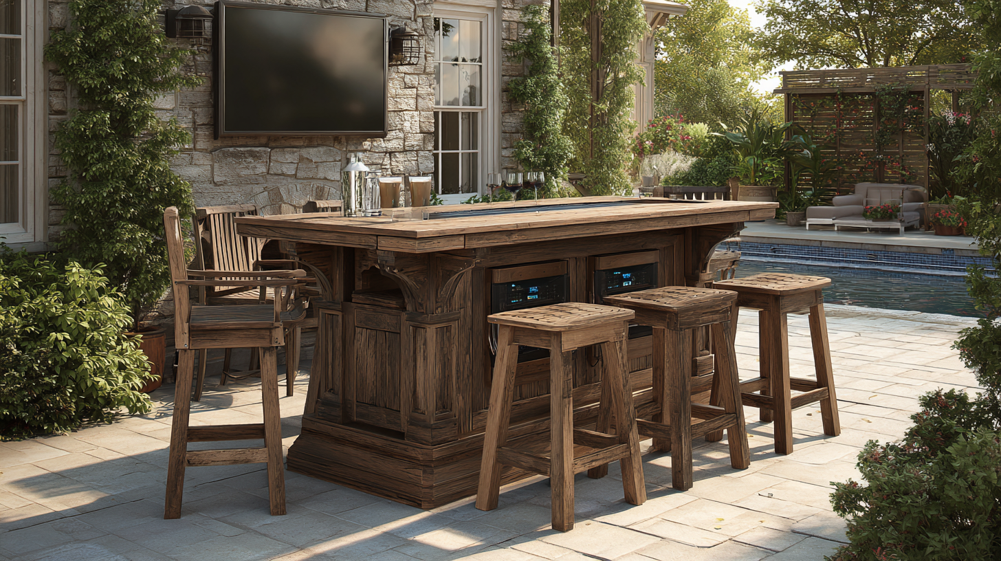 Transform Your Backyard: Elevate Summer Gatherings with the Perfect Outdoor Bar Table